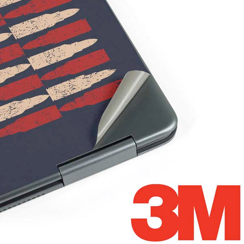 Blue Bullet American Flag Notebook 9 Pro 13in (2017) Skin