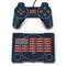 Blue Bullet American Flag PlayStation Classic Bundle Skin