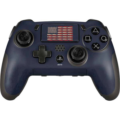 Blue Bullet American Flag PlayStation Scuf Vantage 2 Controller Skin