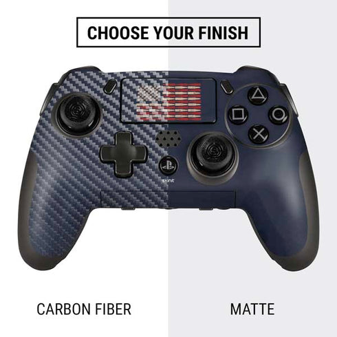 Blue Bullet American Flag PlayStation Scuf Vantage 2 Controller Skin