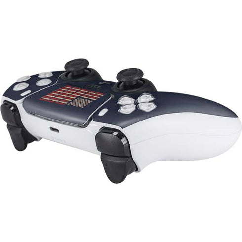 Blue Bullet American Flag PS5 Controller Skin