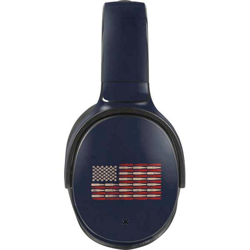 Blue Bullet American Flag Skullcandy Venue Skin