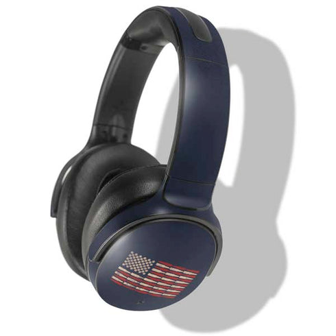 Blue Bullet American Flag Skullcandy Venue Skin