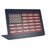 Blue Bullet American Flag Universal Laptop 18in (14.6 x 10.6in) Skin