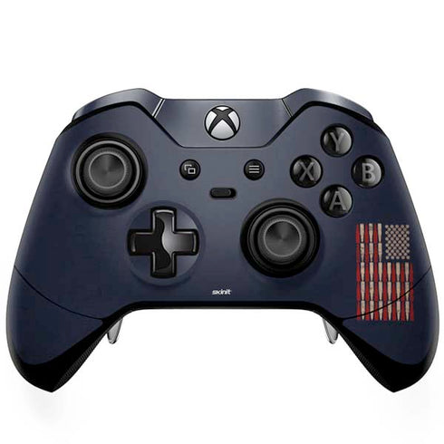 Blue Bullet American Flag Xbox One Elite Controller Skin