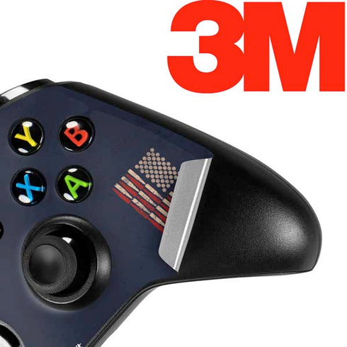 Blue Bullet American Flag Xbox One S Controller Skin