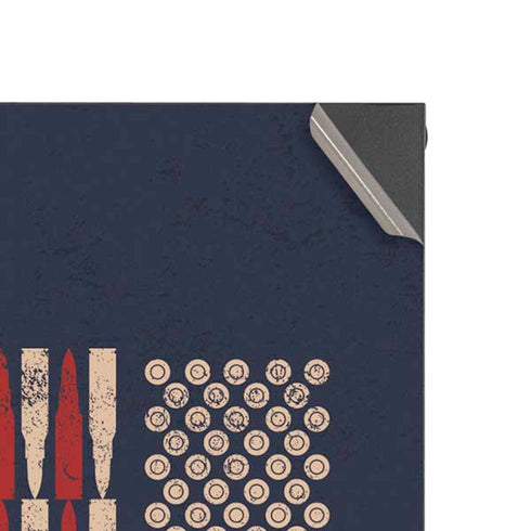 Blue Bullet American Flag Xbox Series X Console Skin