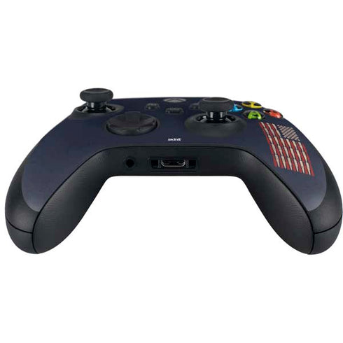 Blue Bullet American Flag Xbox Series X Controller Skin