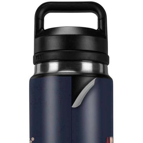 Blue Bullet American Flag YETI Rambler 26oz Bottle Skin