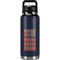 Blue Bullet American Flag YETI Rambler 36oz Bottle Skin