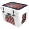 Blue Bullet American Flag YETI Tundra 35 Hard Cooler Skin