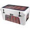 Blue Bullet American Flag YETI Tundra 65 Hard Cooler Skin