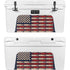 Blue Bullet American Flag YETI Tundra 75 Hard Cooler Skin