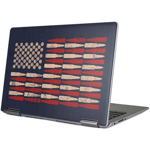 Blue Bullet American Flag Yoga 710 14in Skin