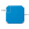 Blue Carbon Fiber Specialty Material 85W Power Adapter (15 and 17 inch MacBook Pro Charger) Skin