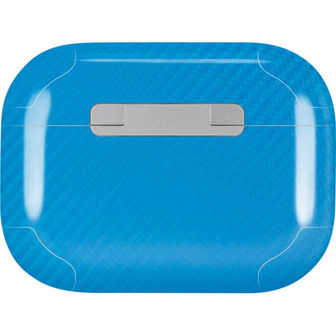 Blue Carbon Fiber Specialty Material AirPods Pro 2nd Gen Skin