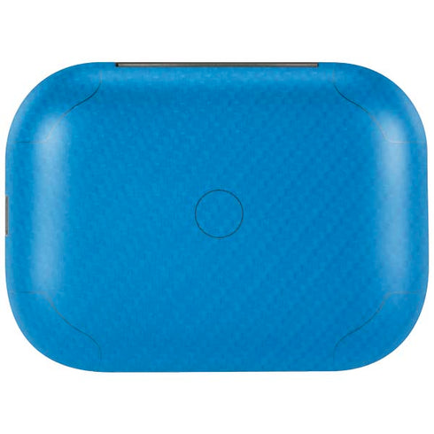 Blue Carbon Fiber Specialty Material Amazon Echo Buds Skin