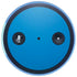 Blue Carbon Fiber Specialty Texture Material Amazon Echo Skin