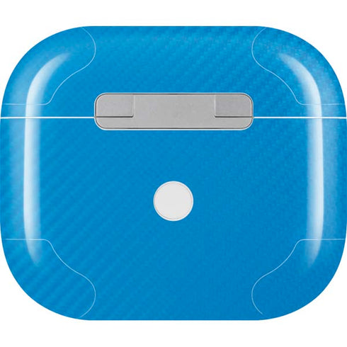 Blue Carbon Fiber Specialty Material Apple AirPods (3rd Gen 2021) Skin