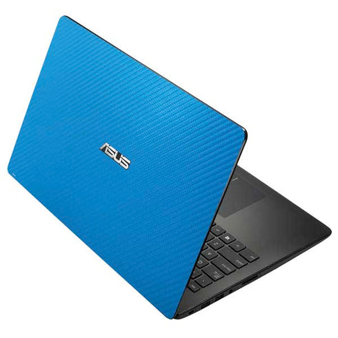 Blue Carbon Fiber Specialty Material Asus X502CA 15.6 Skin