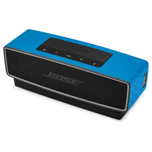 Blue Carbon Fiber Specialty Texture Material Bose SoundLink Mini Speaker II Skin