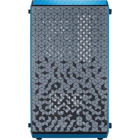 Blue Carbon Fiber Specialty Material Cooler Master MasterBox Q300L Mini Tower Skin