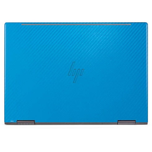 Blue Carbon Fiber Specialty Texture Material HP Envy Skin