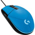 Blue Carbon Fiber Specialty Material G203 Prodigy RGB Wired Gaming Mouse Skin