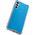 Blue Carbon Fiber Specialty Material Galaxy A15 5G Clear Case