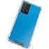 Blue Carbon Fiber Specialty Material Galaxy A52 5G Clear Case
