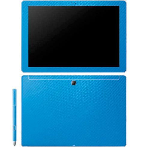 Blue Carbon Fiber Specialty Material Galaxy Book 12in Skin