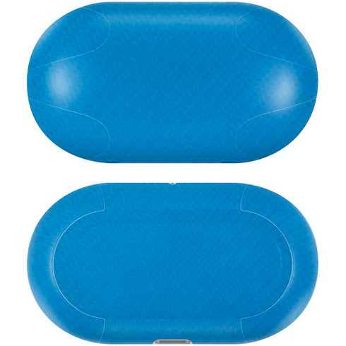 Blue Carbon Fiber Specialty Material Galaxy Buds Plus Skin