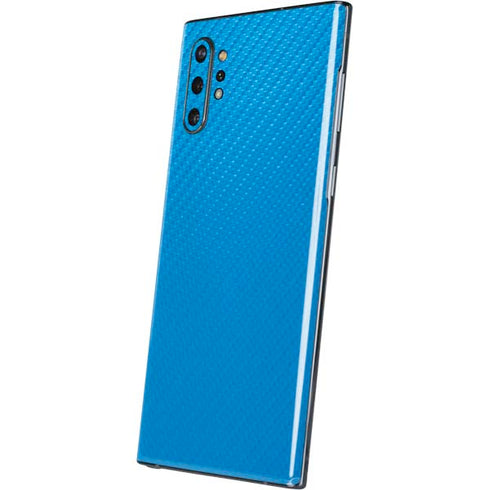 Blue Carbon Fiber Specialty Material Galaxy Note 10 Plus Skin