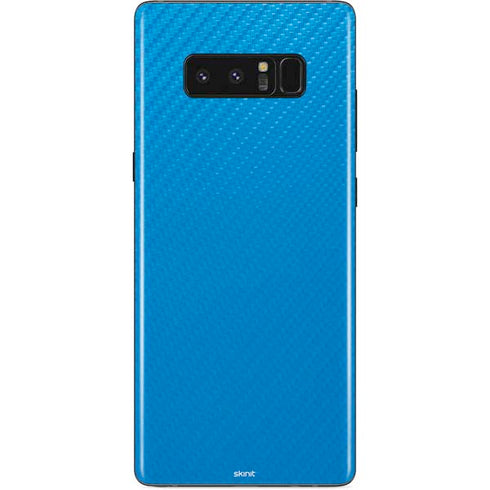 Blue Carbon Fiber Specialty Material Galaxy Note 8 Skin