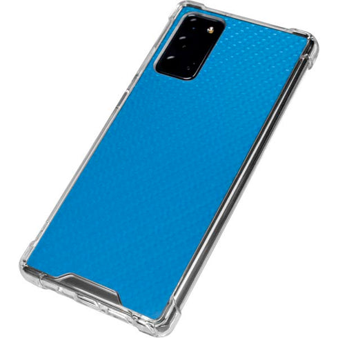 Blue Carbon Fiber Specialty Material Galaxy Note20 5G Clear Case