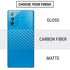 Blue Carbon Fiber Specialty Material Galaxy Note20 5G Skin