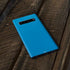 Blue Carbon Fiber Specialty Material Galaxy S10 Plus Skin