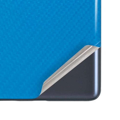 Blue Carbon Fiber Specialty Material Galaxy S20 Fan Edition Skin