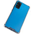 Blue Carbon Fiber Specialty Material Galaxy S20 FE Clear Case