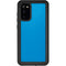 Blue Carbon Fiber Specialty Material Galaxy S20 Waterproof Case