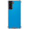 Blue Carbon Fiber Specialty Material Galaxy S21 5G Clear Case
