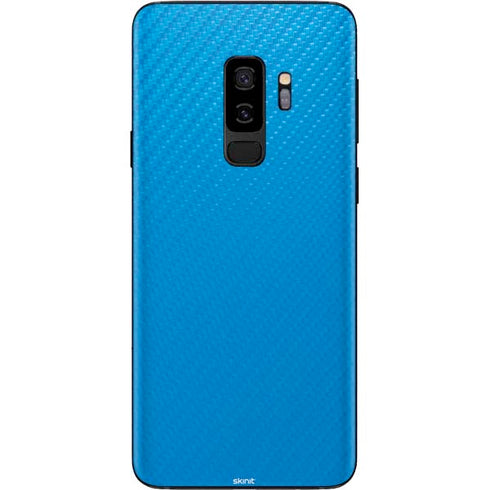 Blue Carbon Fiber Specialty Material Galaxy S9 Plus Skin