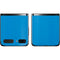 Blue Carbon Fiber Specialty Material Galaxy Z Flip Skin