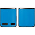 Blue Carbon Fiber Specialty Material Galaxy Z Flip Skin