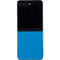 Blue Carbon Fiber Specialty Material Galaxy Z Flip5 5G Skin
