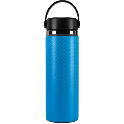 Blue Carbon Fiber Specialty Material Hydro Flask 20oz Wide Mouth Skin