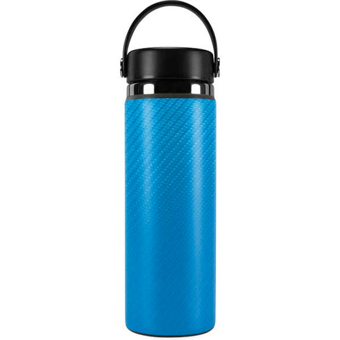 Blue Carbon Fiber Specialty Material Hydro Flask 20oz Wide Mouth Skin