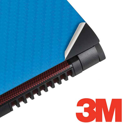 Blue Carbon Fiber Specialty Texture Material Dell Inspiron Skin
