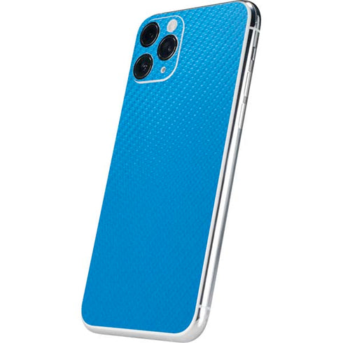 Blue Carbon Fiber Specialty Material iPhone 11 Pro Skin