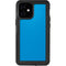 Blue Carbon Fiber Specialty Material iPhone 12 Mini Waterproof Case